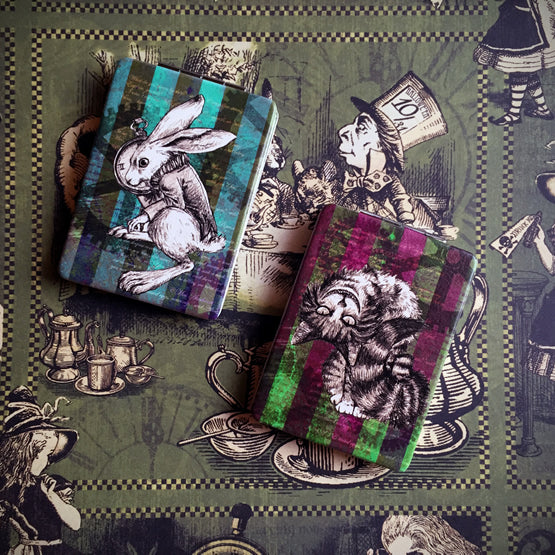 CAT AND RABBIT compact mirror