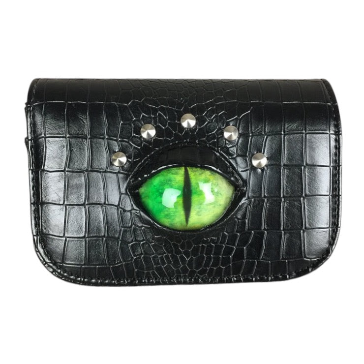 CAT EYE WAIST BAG / GREEN