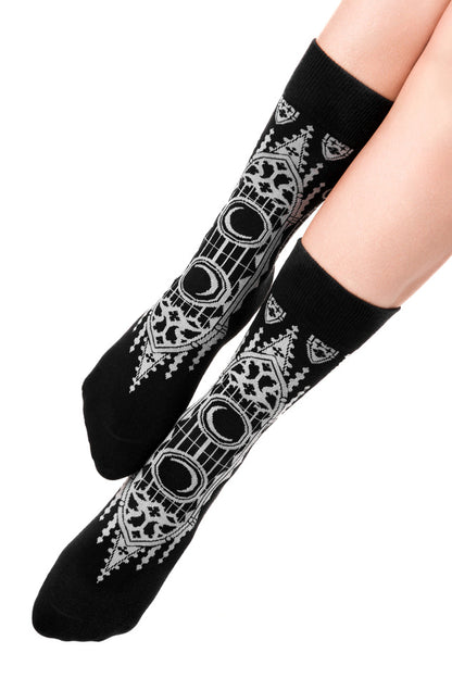 【RESTYLE】ソックス＊CATHEDRALIS JACQUARD SOCKS