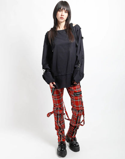 【TRIPP NYC】モスリントップ＊PUNK TOP BLACK(CP7156M)