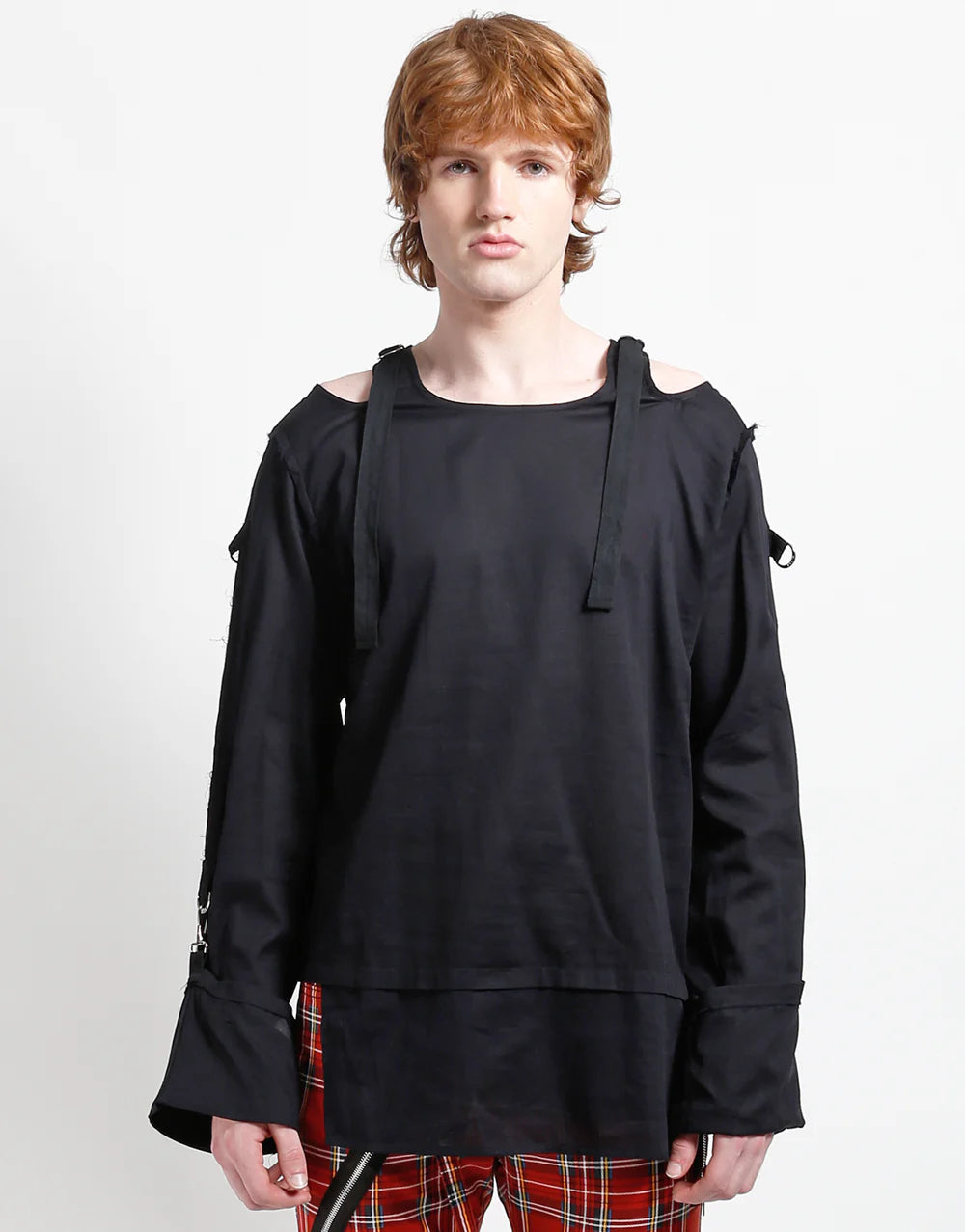 【TRIPP NYC】モスリントップ＊PUNK TOP BLACK(CP7156M)