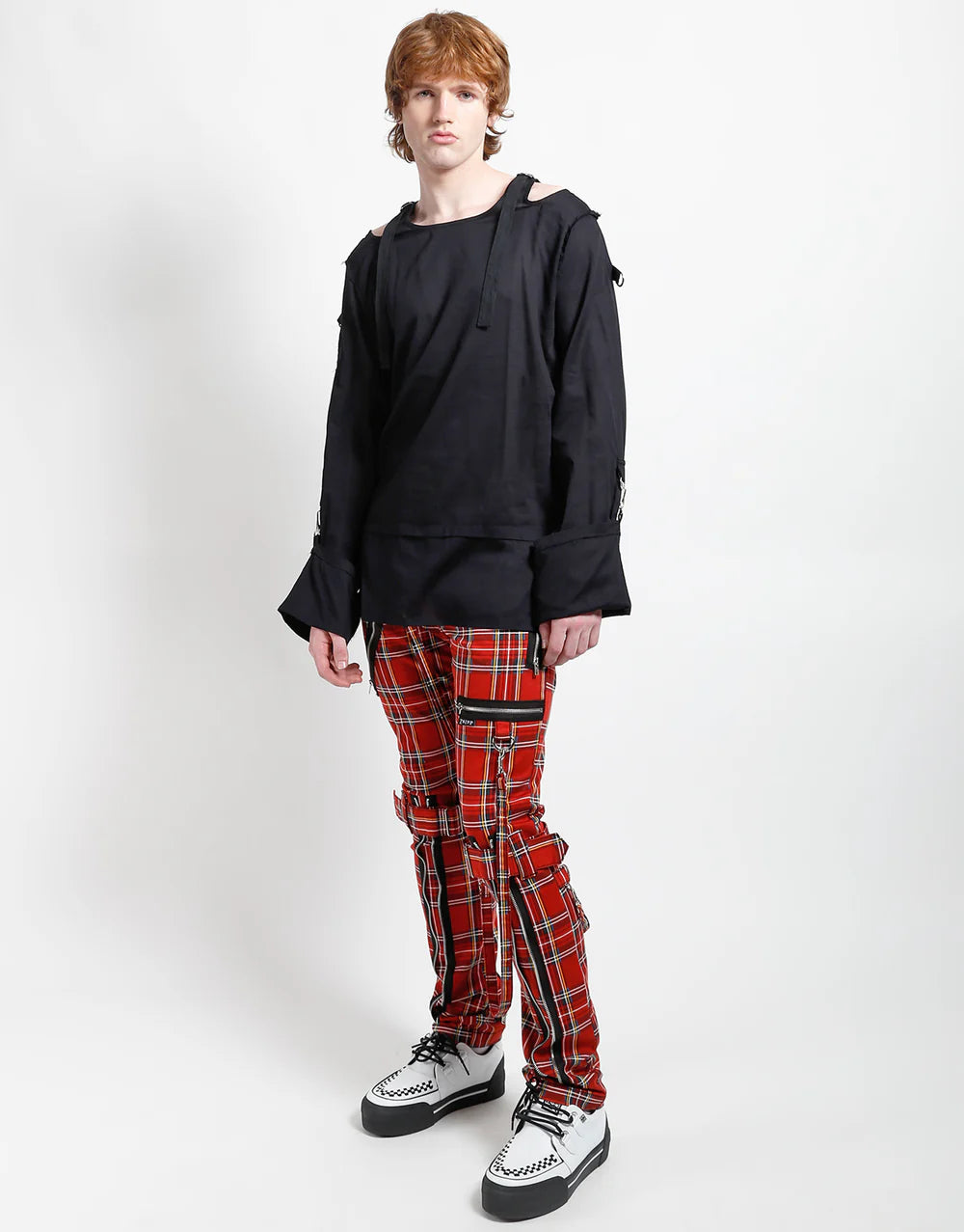 【TRIPP NYC】モスリントップ＊PUNK TOP BLACK(CP7156M)