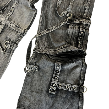 【TRIPP NYC】DENIM FULL FORCE PANT FOG WASH(JM7155MB)