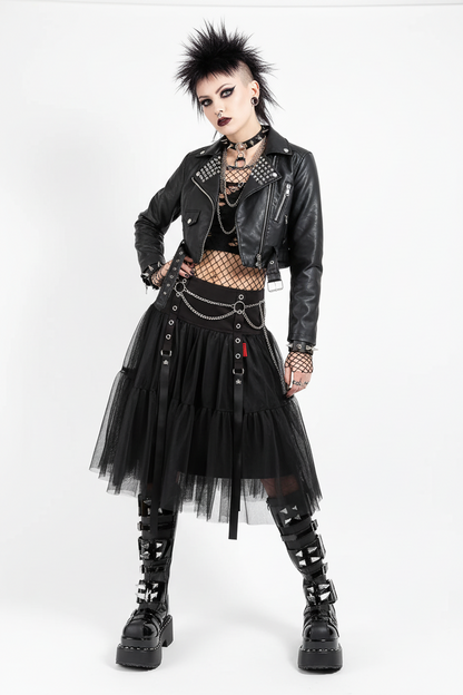 【TRIPP NYC】チュチュスカート＊TUTU RIBBON TULLE SKIRT BLACK(IO4972)