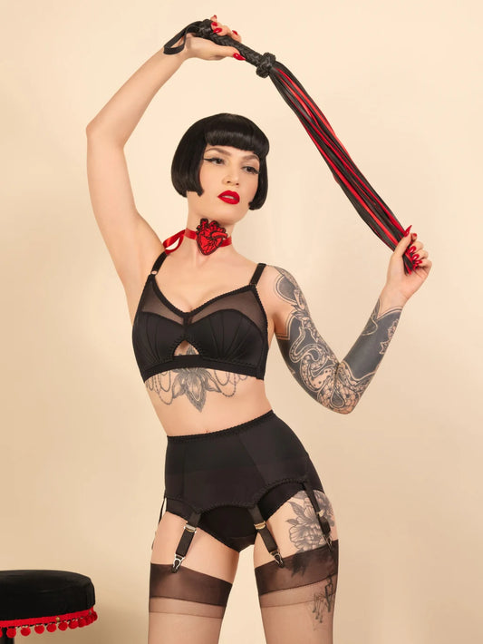 【WHAT KATIE DID】ガーターベルト＊Liz 6 Strap Suspender Belt L2094【取寄】