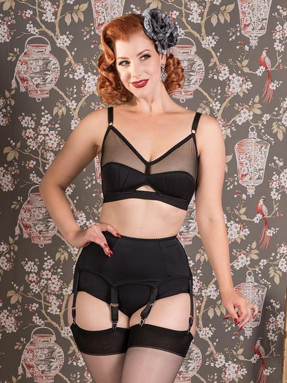 【WHAT KATIE DID】ガーターベルト＊Liz 6 Strap Suspender Belt L2094-UK16(W79H104)