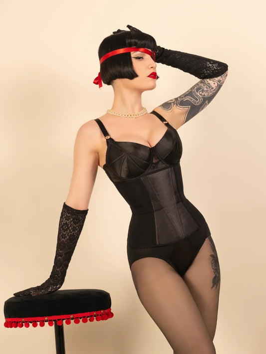 【WHAT KATIE DID】ウエストニッパー＊Demi Waspie Corset L4099【取寄】