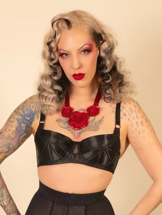 【WHAT KATIE DID】ブラジャー＊Glamour 1950s Underwired Bra L6034【取寄】