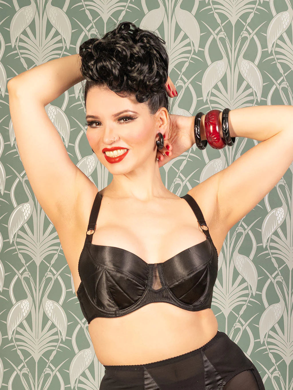 【WHAT KATIE DID】ブラジャー＊Glamour 1950s Underwired Bra L6034【取寄】