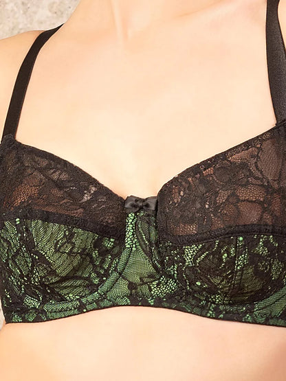 【WHAT KATIE DID】ブラジャー＊Debra 1950s Green Bra L6101GL【取寄】