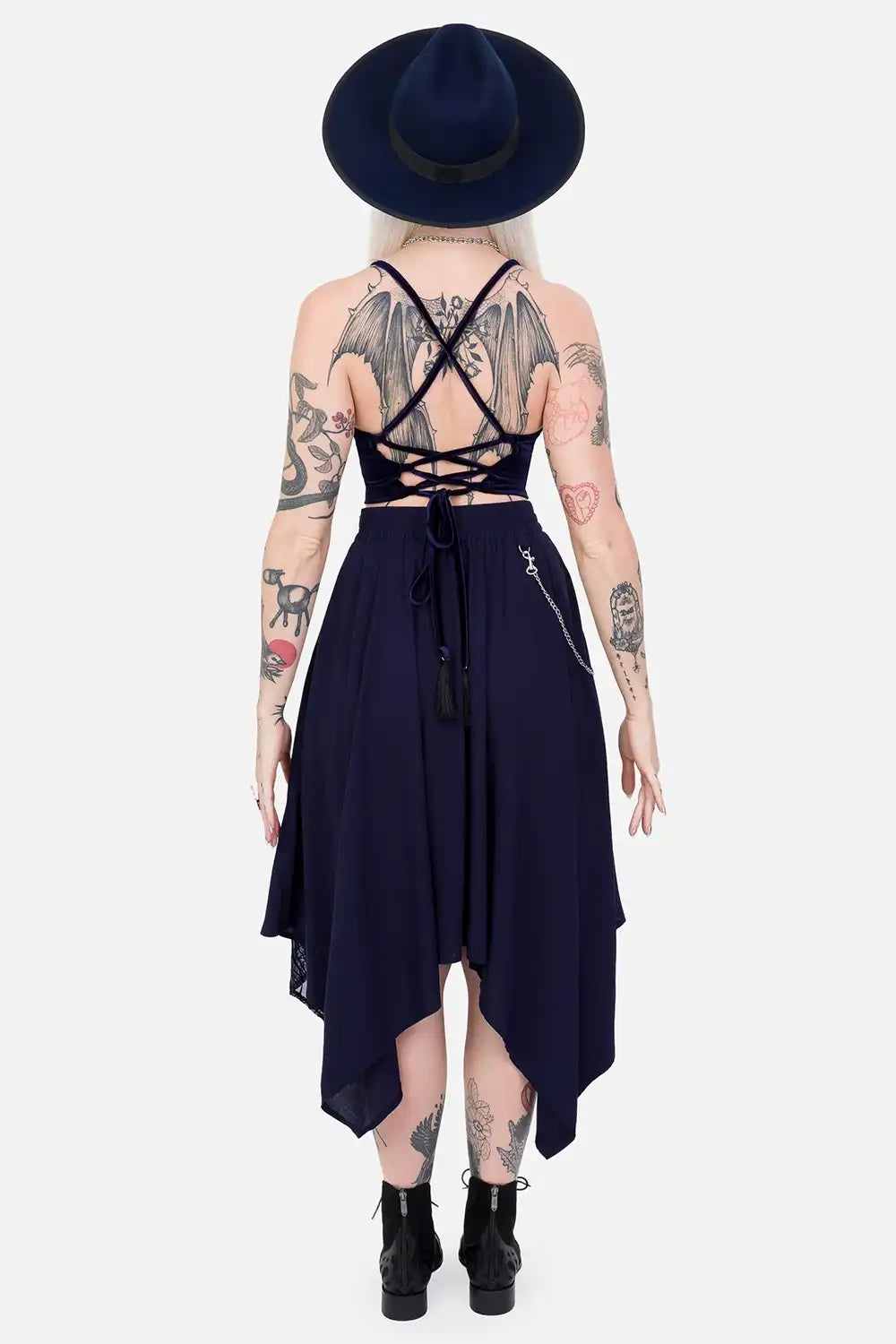 【RESTYLE】スカート＊LUMINARY MIDI SKIRT【取寄】