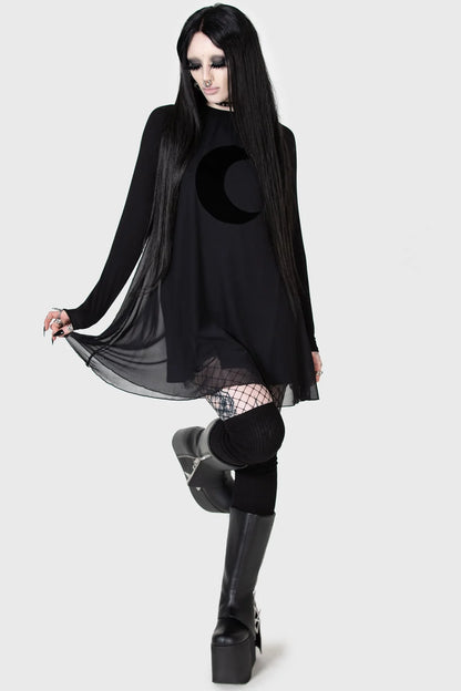 【KILL STAR】Lunar Apex Raglan Dress＊チュニック丈ラグランドレス