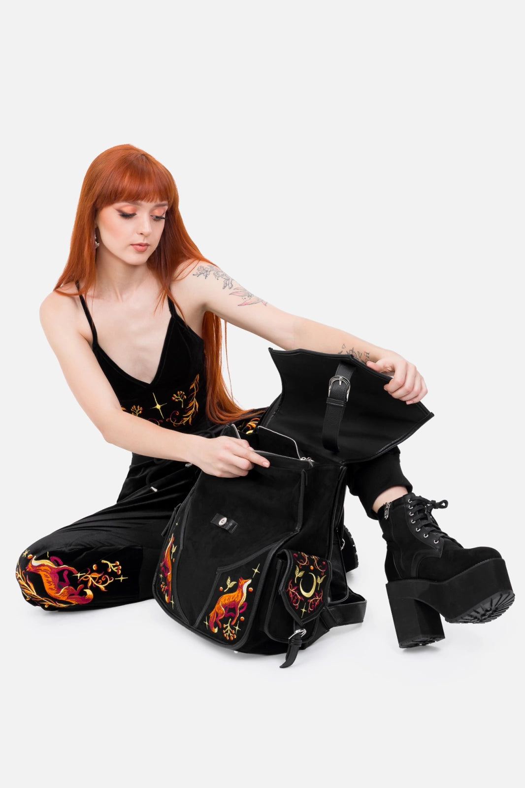 【RESTYLE】バックパック＊MYSTIC FOX BACKPACK【取寄】