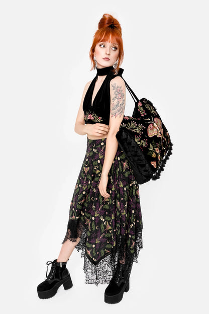 【RESTYLE】バッグ＊WILDERWOOD VELVET BAG【取寄】