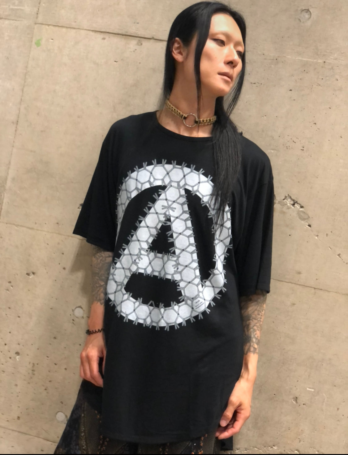 【FAR STAR】BIG フィッシュテイルTシャツ（アナーキッコウ WATARU SHINDO collaboration）