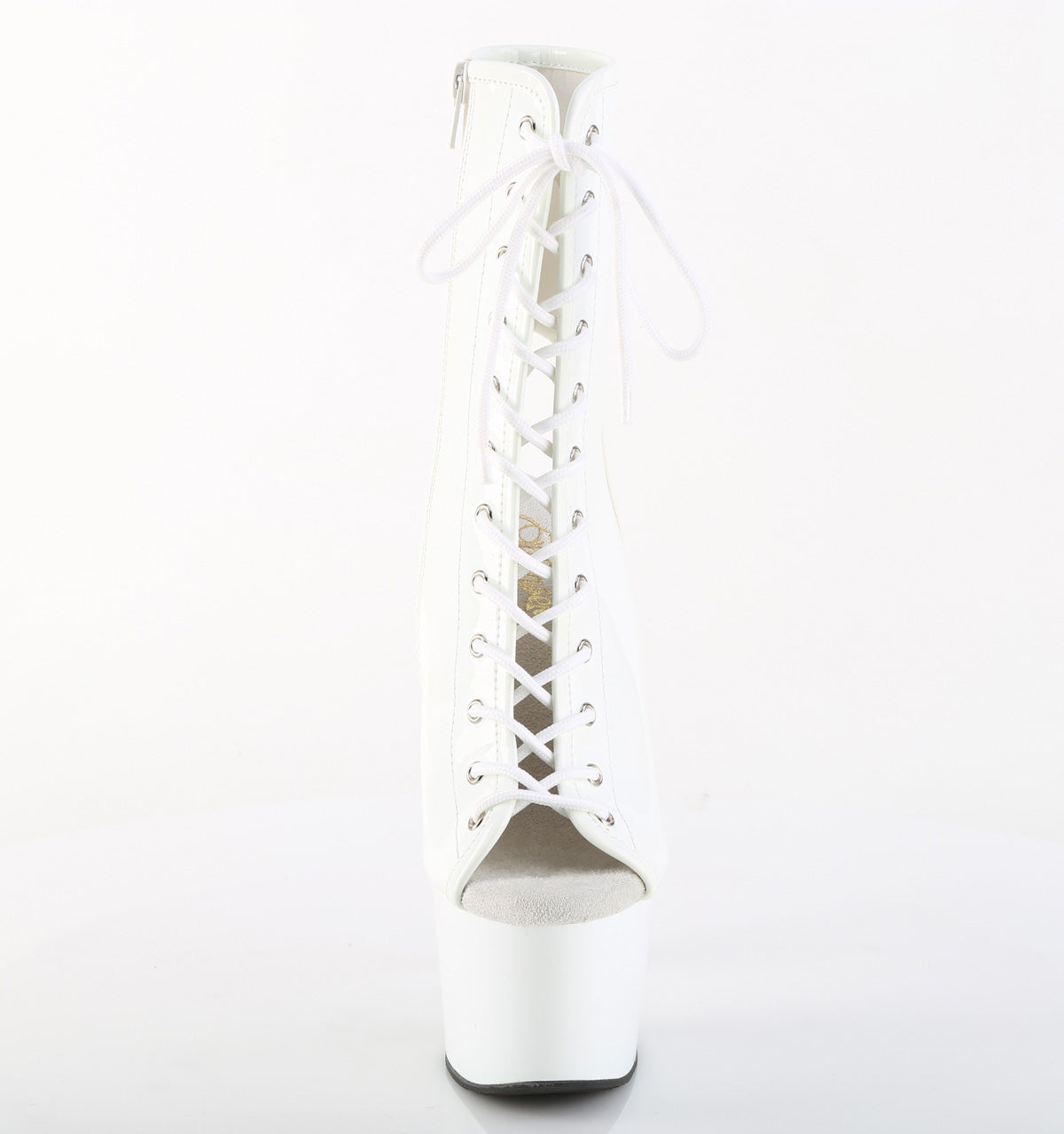 【PLEASER】ADORE-1016 シューズ Wht Pat/Wht【取寄】