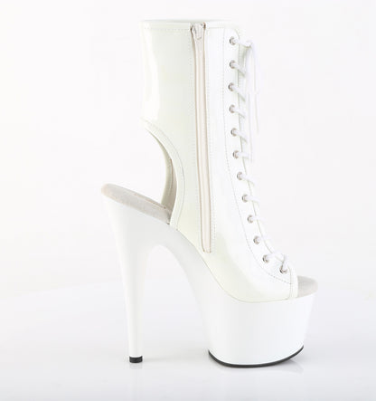 【PLEASER】ADORE-1016 シューズ Wht Pat/Wht【取寄】