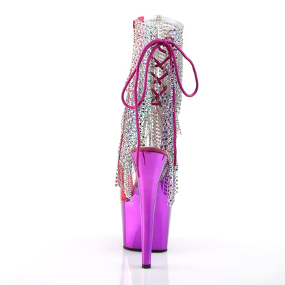 【PLEASER】ADORE-1017RSF シューズ Clr-Multi/Fuchsia Chrome【取寄】