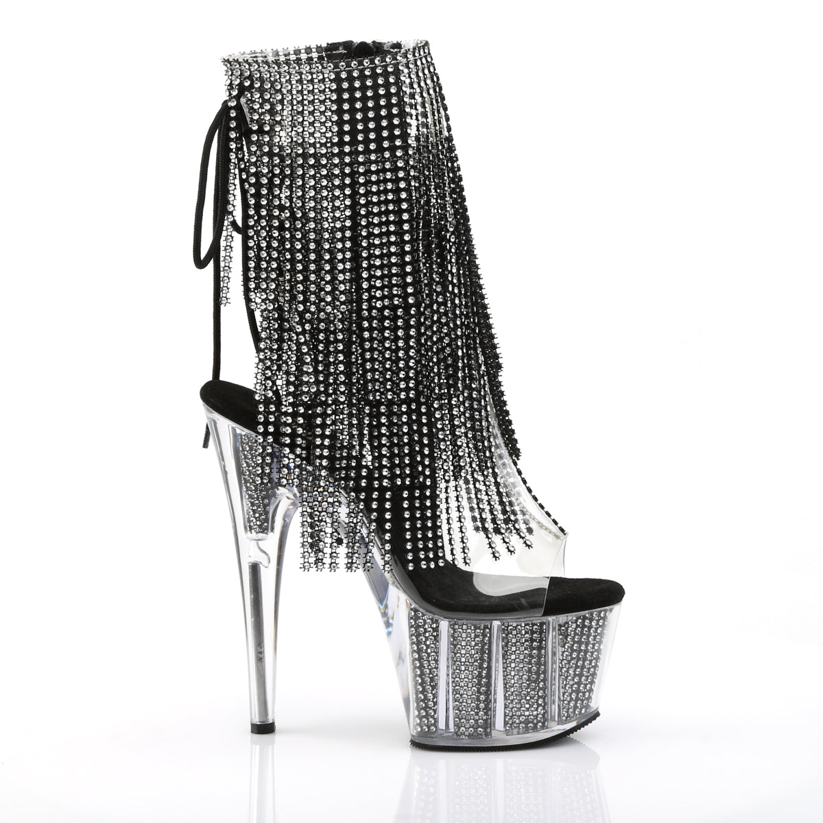 【PLEASER】ADORE-1017SRS シューズ Clr-Blk RS/Blk SRS【取寄】