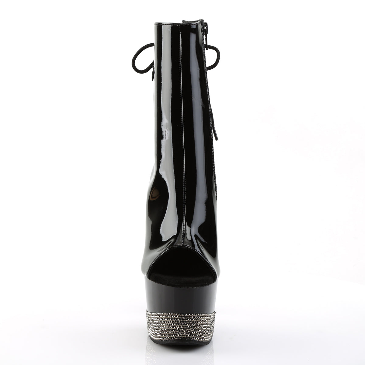 【PLEASER】ADORE-1018-3 シューズ Blk/Blk-Pewter RS【取寄】