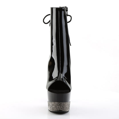【PLEASER】ADORE-1018-3 シューズ Blk/Blk-Pewter RS【取寄】