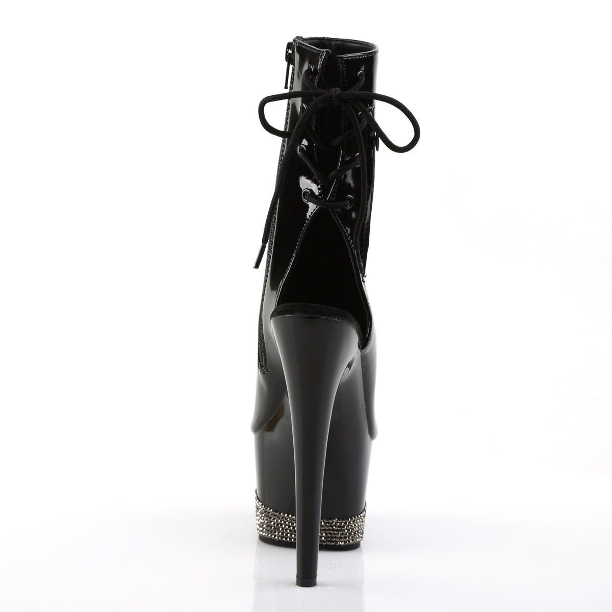 【PLEASER】ADORE-1018-3 シューズ Blk/Blk-Pewter RS【取寄】