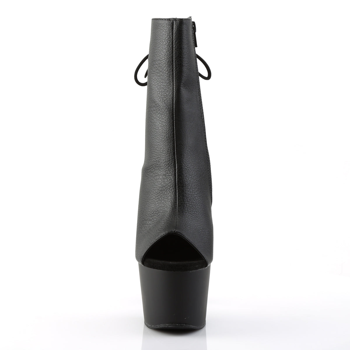 【PLEASER】ADORE-1018 シューズ Blk Faux Leather/Blk Matte【取寄】