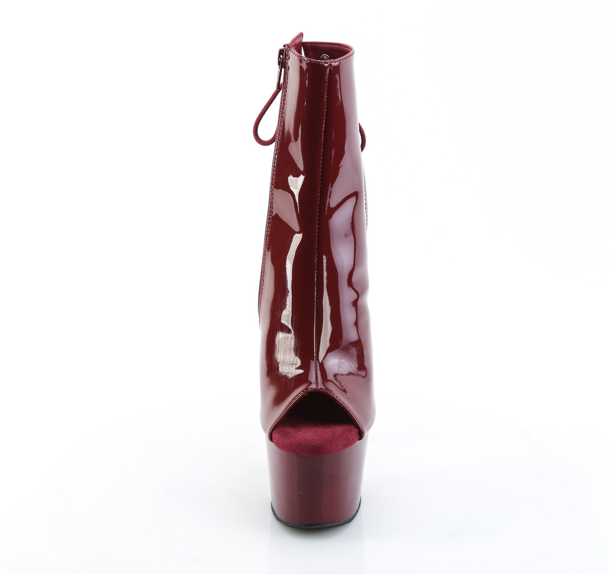 【PLEASER】ADORE-1018 シューズ Burgundy Pat/Burgundy【取寄】