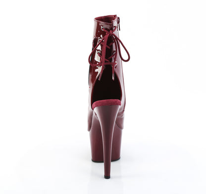【PLEASER】ADORE-1018 シューズ Burgundy Pat/Burgundy【取寄】