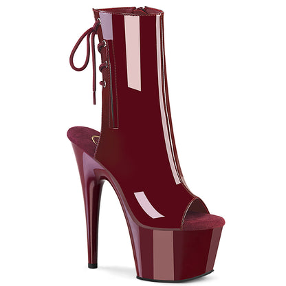 【PLEASER】ADORE-1018 シューズ Burgundy Pat/Burgundy【取寄】