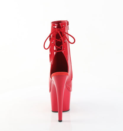 【PLEASER】ADORE-1018 シューズ Red Pat/Red【取寄】