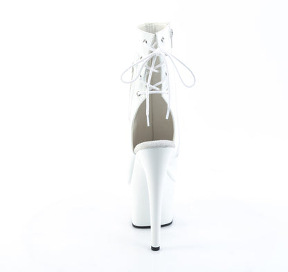 【PLEASER】ADORE-1018 シューズ Wht Pat/Wht【取寄】