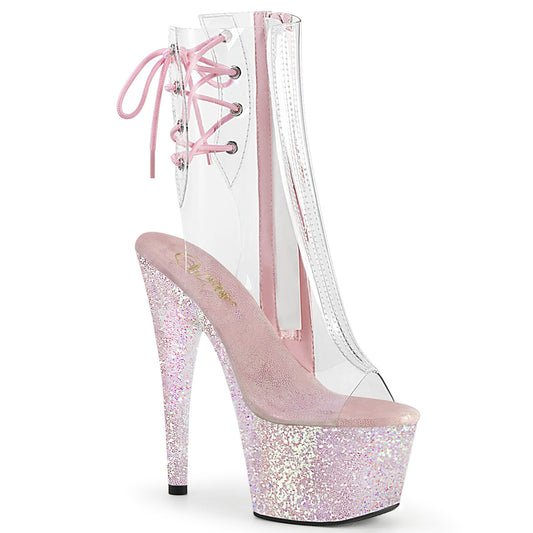 【PLEASER】ADORE-1018C シューズ Clr/Opal Multi Glitter【取寄】