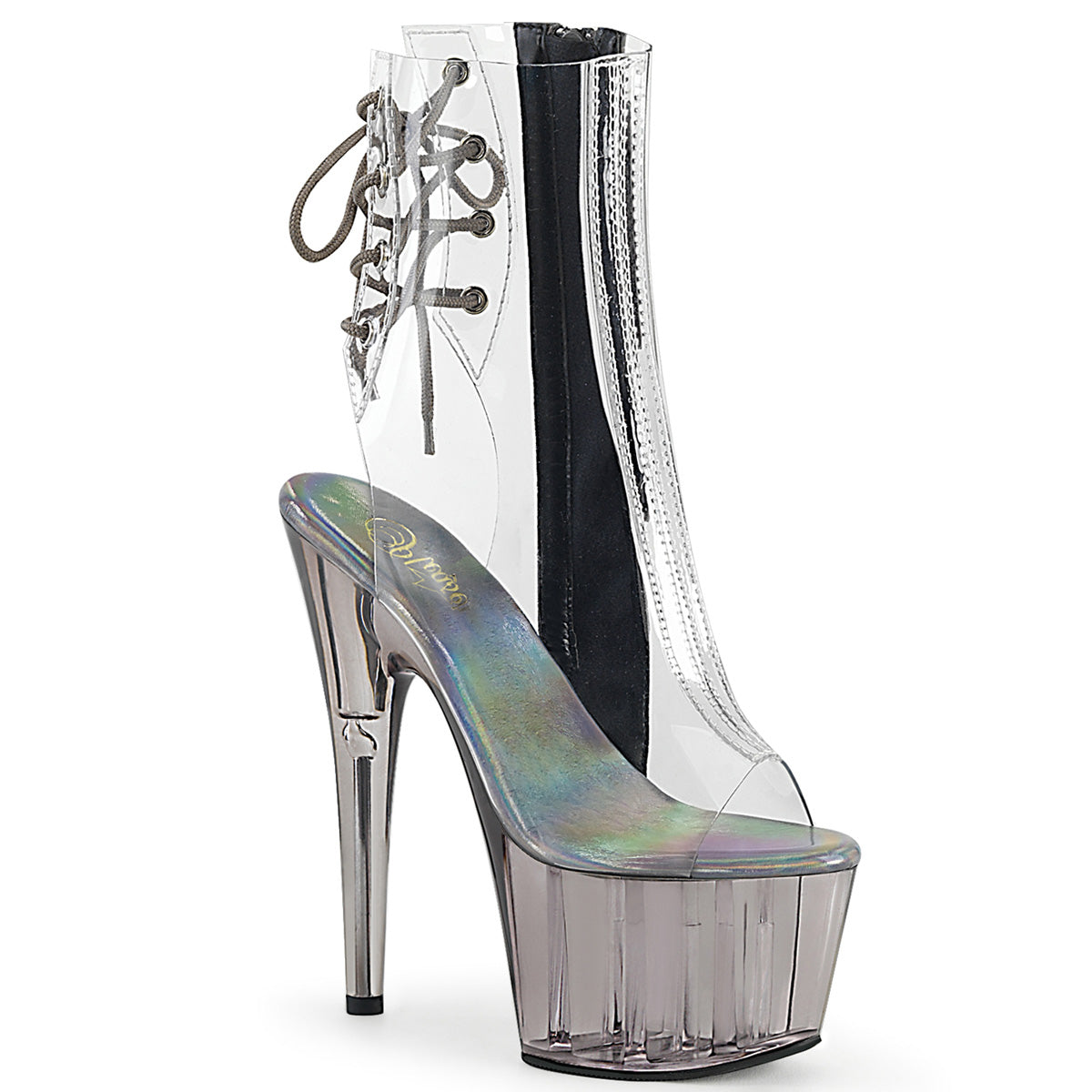 【PLEASER】ADORE-1018CT シューズ Clr/Smoke Tinted【取寄】