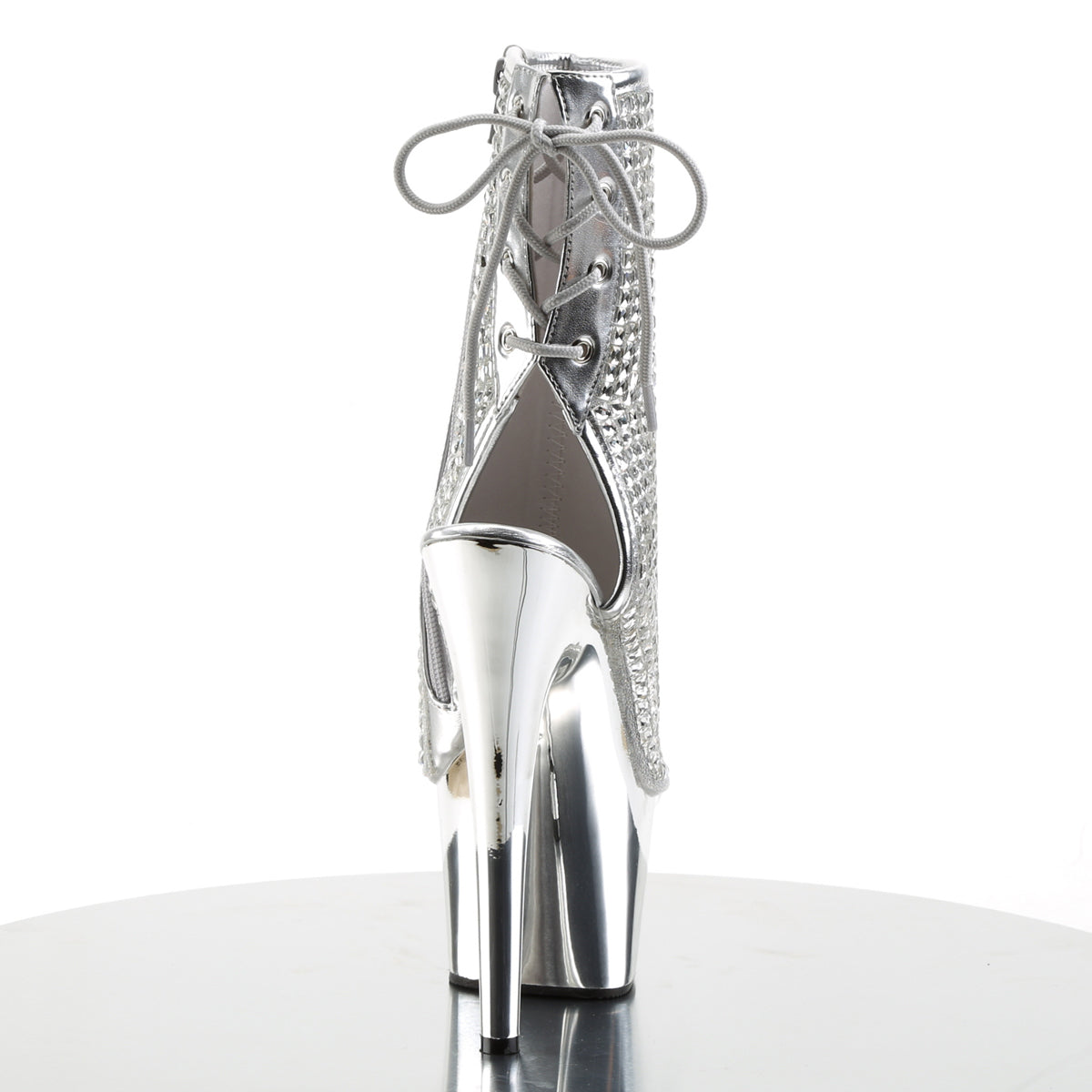 【PLEASER】ADORE-1018DCS シューズ Slv Multi RS/Slv Chrome【取寄】