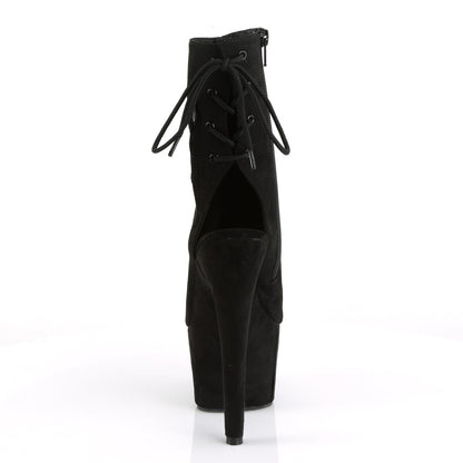 【PLEASER】ADORE-1018FS シューズ Blk Faux Suede/Blk Suede【取寄】