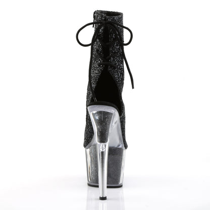 【PLEASER】ADORE-1018G シューズ Blk Glitter/Blk Glitter【取寄】