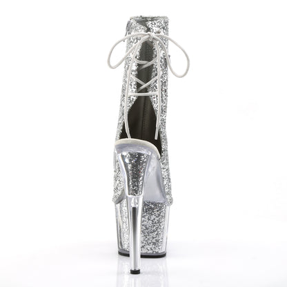 【PLEASER】ADORE-1018G シューズ Slv Glitter/Slv Glitter【取寄】