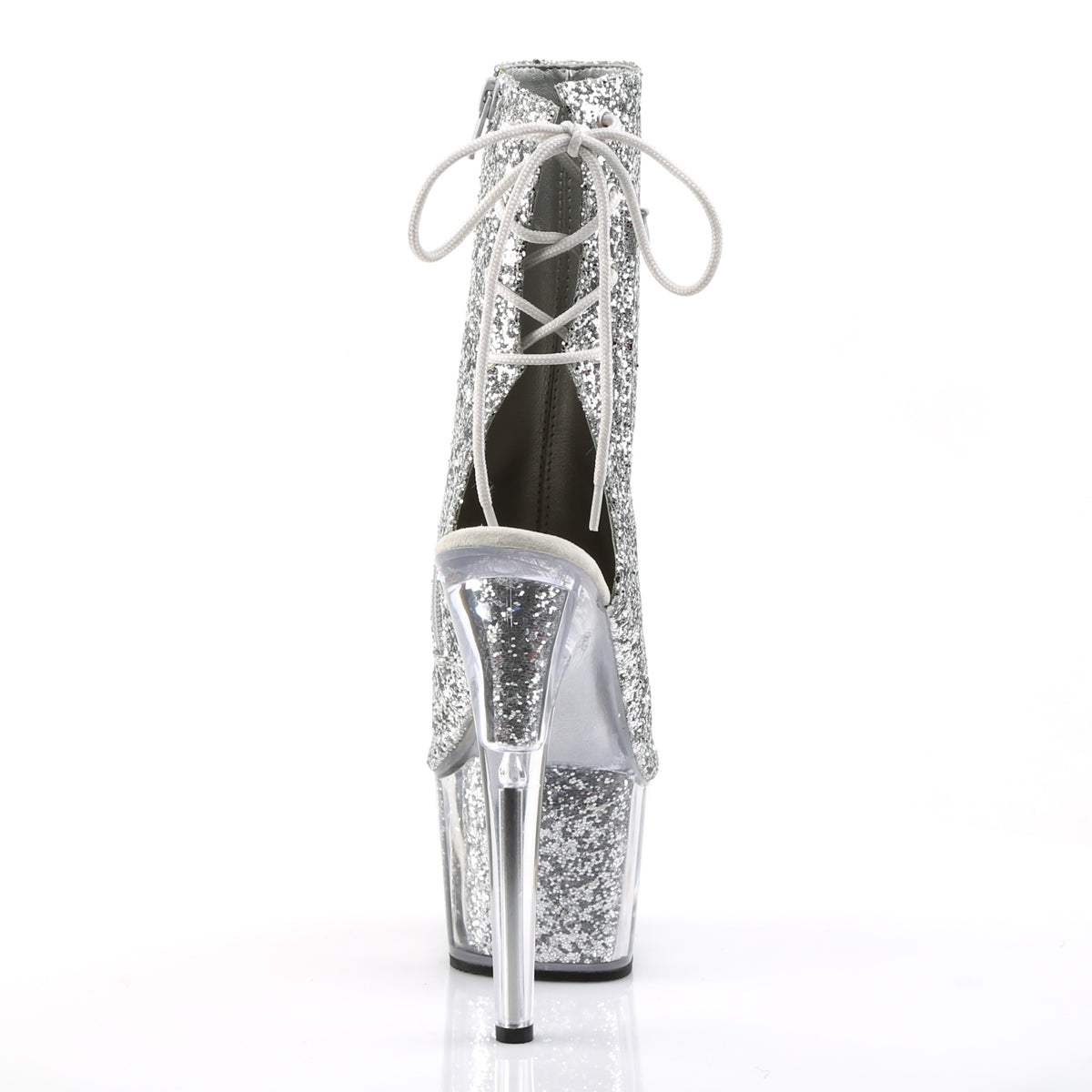 【PLEASER】ADORE-1018G プラットフォームシューズ Slv Glitter/Slv Glitter【取寄】