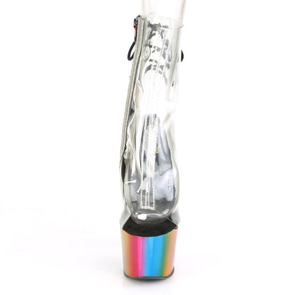 【PLEASER】ADORE-1018RC シューズ Clr/Rainbow Chrome【取寄】
