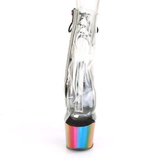 【PLEASER】ADORE-1018RC シューズ Clr/Rainbow Chrome【取寄】