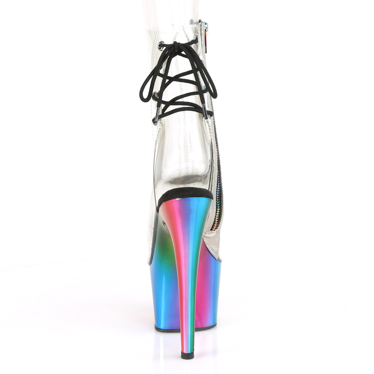 【PLEASER】ADORE-1018RC シューズ Clr/Rainbow Chrome【取寄】