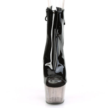【PLEASER】ADORE-1018T シューズ Blk Pat/Smoke Tinted【取寄】