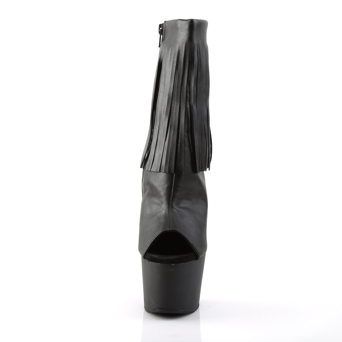 【PLEASER】ADORE-1019 シューズ Blk Faux Leather/Blk Matte【取寄】