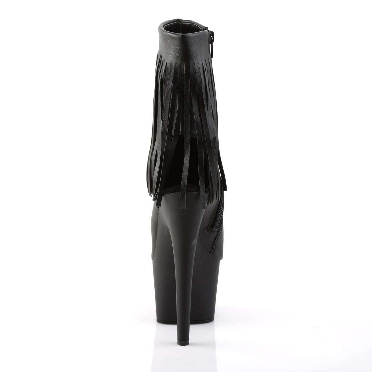 【PLEASER】ADORE-1019 シューズ Blk Faux Leather/Blk Matte【取寄】