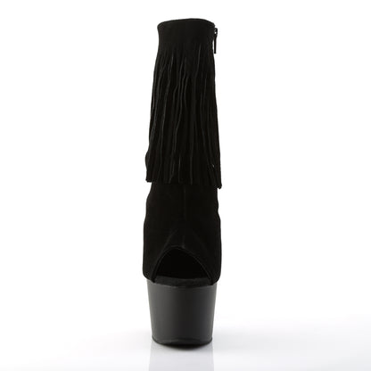 【PLEASER】ADORE-1019 シューズ Blk Suede/Blk Matte【取寄】