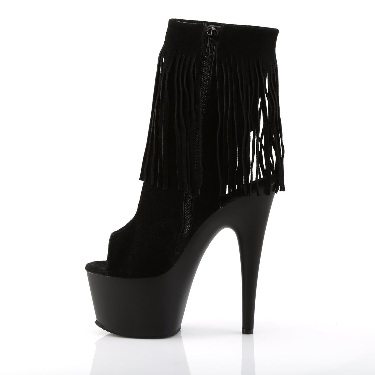 【PLEASER】ADORE-1019 シューズ Blk Suede/Blk Matte【取寄】