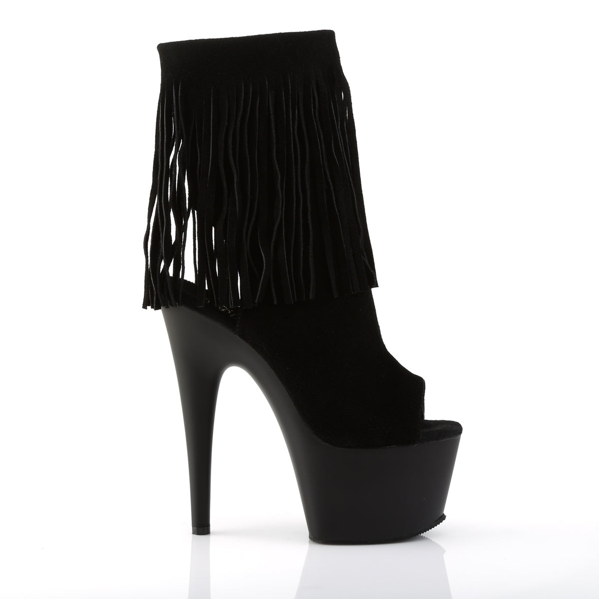 【PLEASER】ADORE-1019 シューズ Blk Suede/Blk Matte【取寄】