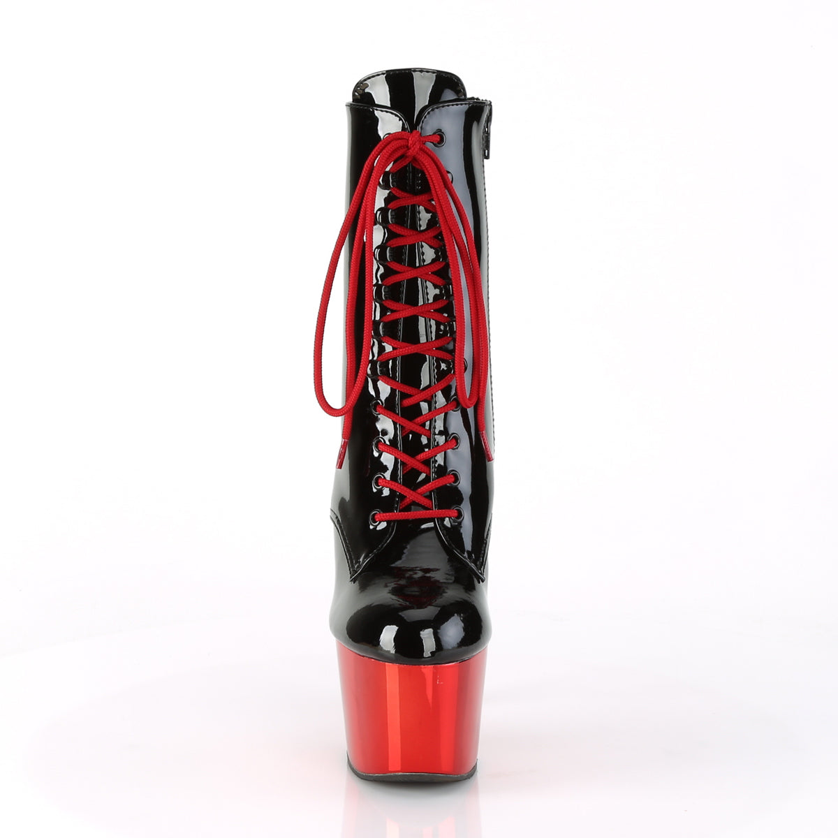 【PLEASER】ADORE-1020 シューズ Blk Pat/Red Chrome【取寄】