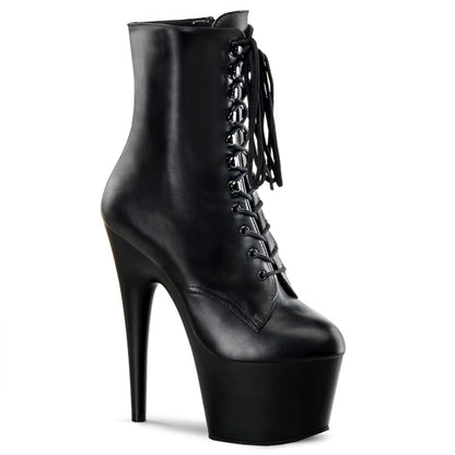 【PLEASER】ADORE-1020 シューズ Blk Leather/Blk【取寄】